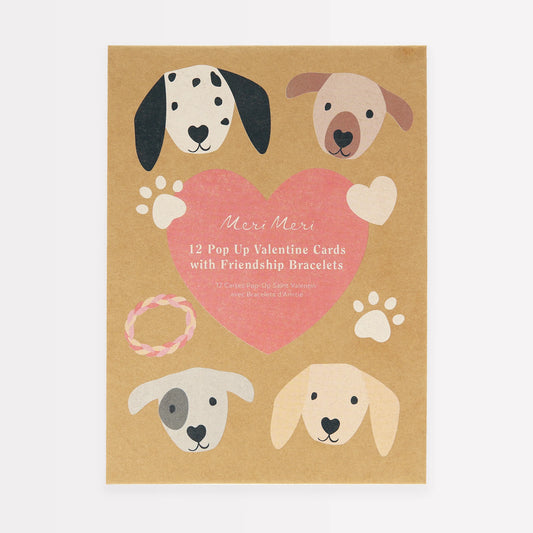 Valentine's Boxed Cards | Dogs and Friendship Bracelets #272678-7