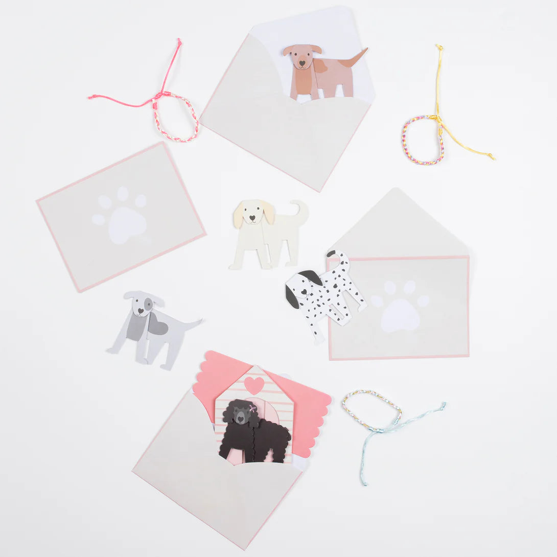 Valentine's Boxed Cards | Dogs and Friendship Bracelets #272678-7