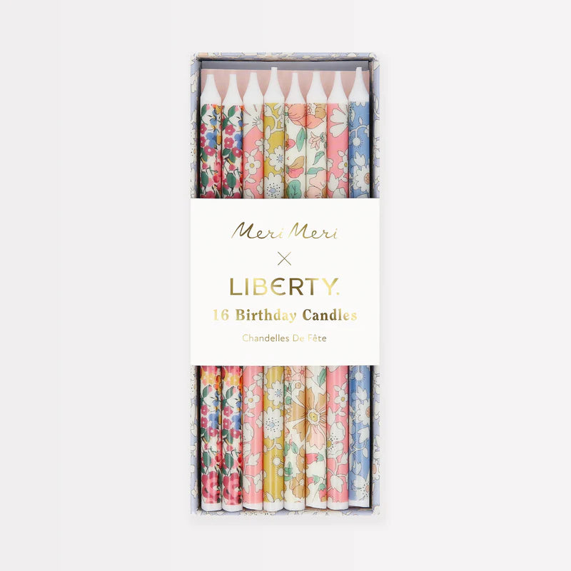 Candles | Pack of 16 - TALL LIBERTY FLORAL #284262