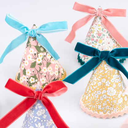 Party Hat | Pack of 8 - LIBERTY FLORAL #284190