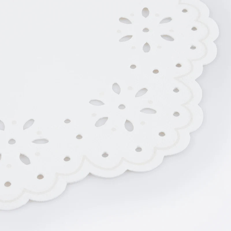 Luncheon Napkin | Lace - WHITE #284136-7