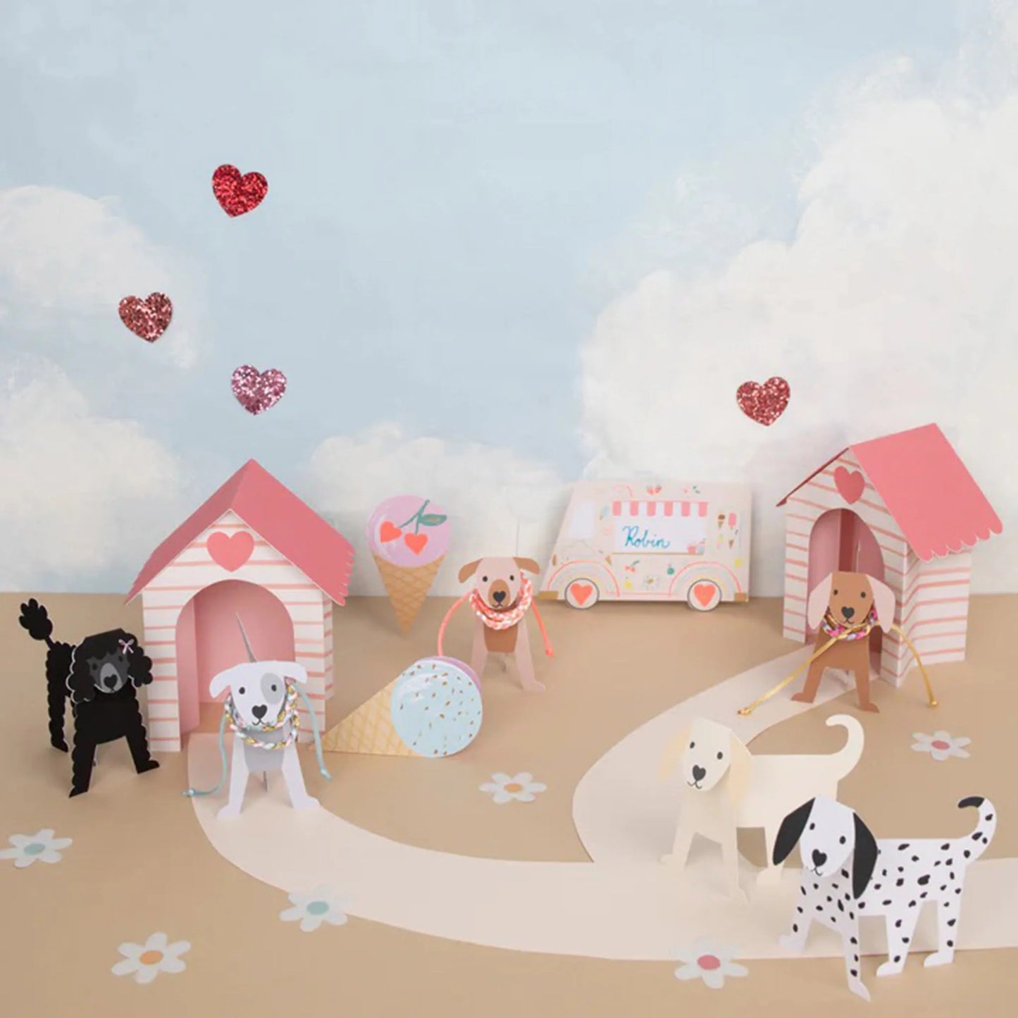 Valentine's Boxed Cards | Dogs and Friendship Bracelets #272678-7