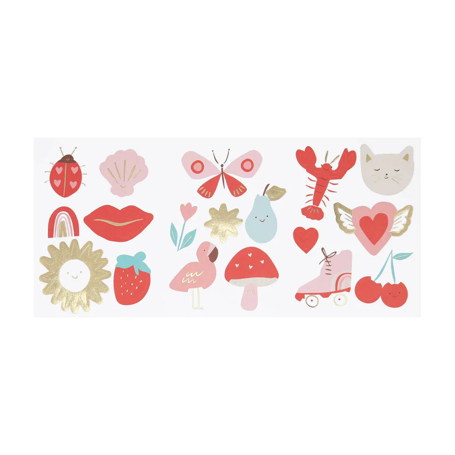 Valentine's Boxed Cards |  Assorted Notecards (24 pack) + Stickers #282111-7