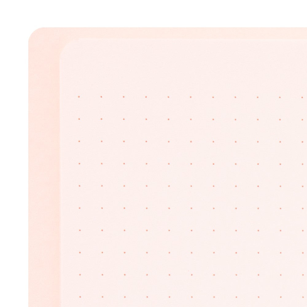 Dot Grid Notebook | Coiled A5 Coloured Paper - PINK #15332-006