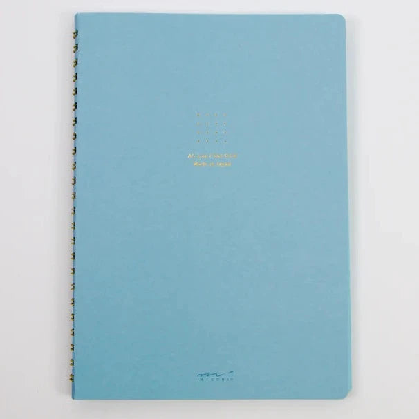 Dot Grid Notebook | A5 Coloured Paper -BLUE #15334-006