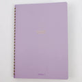 Notebook | Coloured Dot Grid A5 Coil - LAVENDER #15335-006