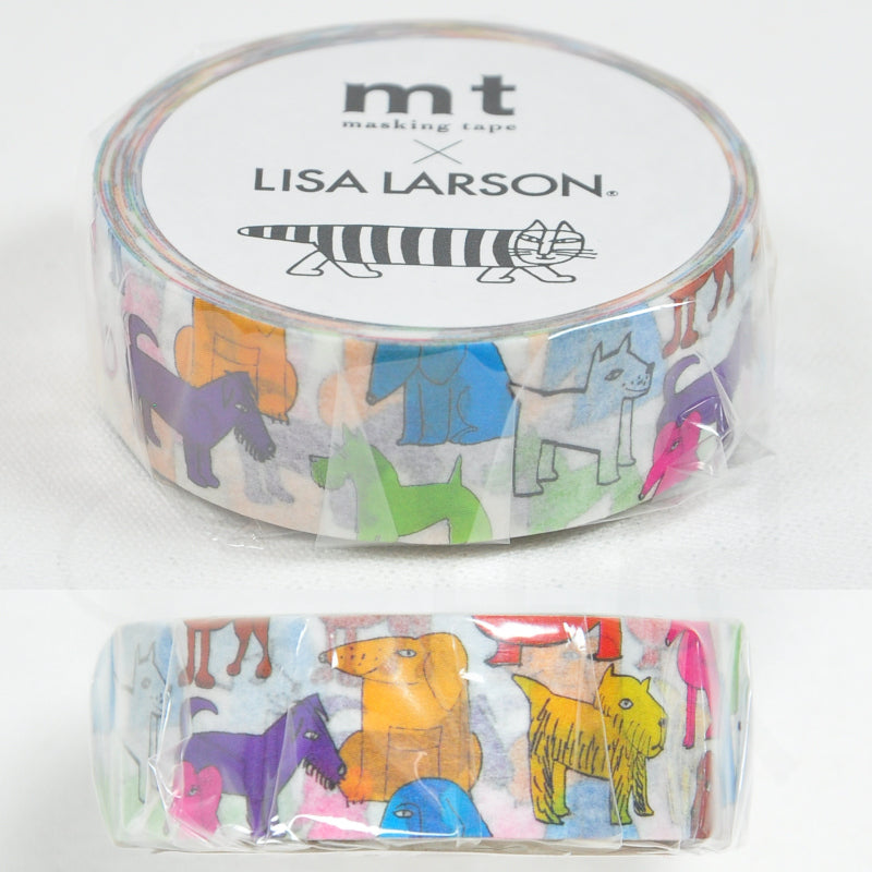 Washi Tape | COLOURFUL DOGS #MTLISA17Z