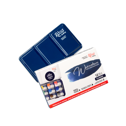 Watercolour Paint Set | 12 Pan - CLASSIC