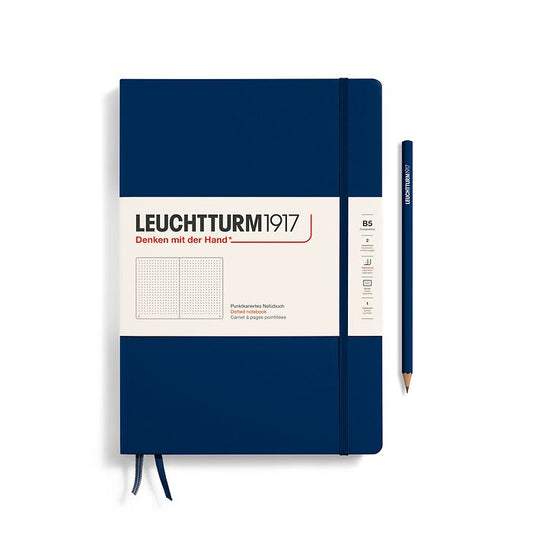 Dot Grid Journal | B5 Composition - NAVY #349301-7