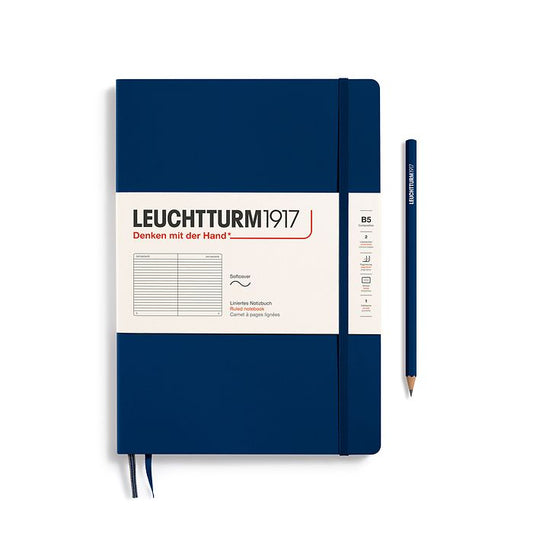 Lined Journal | B5 Composition - NAVY #349300