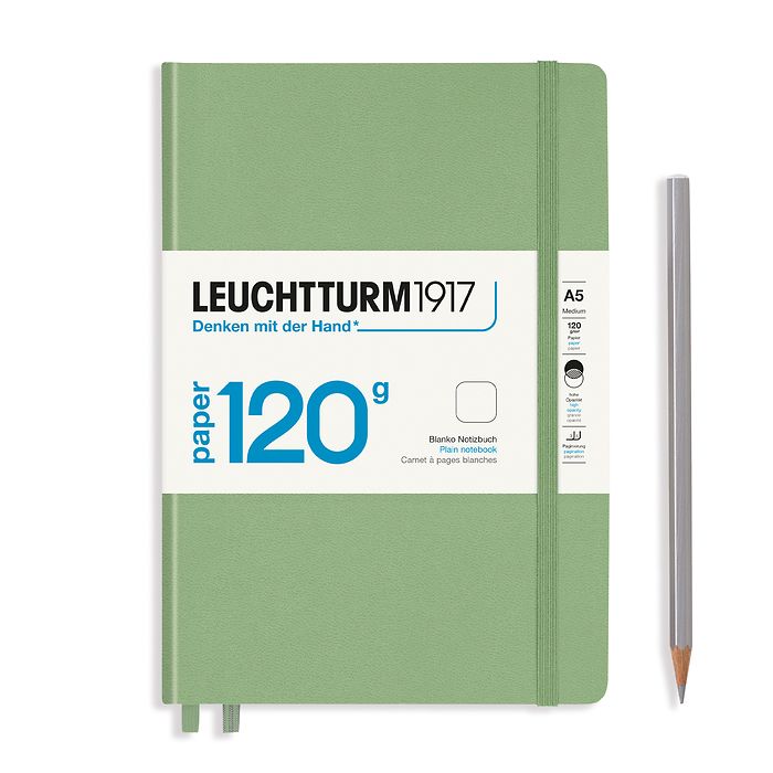 Tour Leuchtturm1917 | Journal vierge A5 120G - SAGE #364426-7
