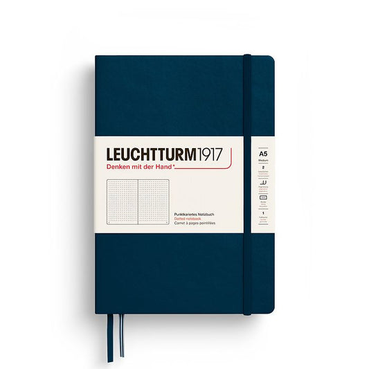 Dot Grid Journal | A5 Hardcover - DEEP SEA #372189-7