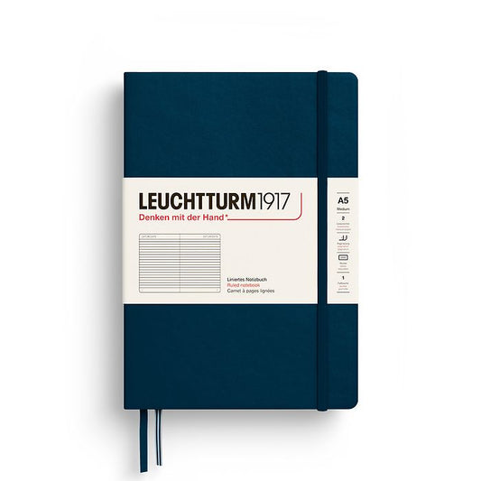 Lined Journal | A5 Hardcover - DEEP SEA #372190-7