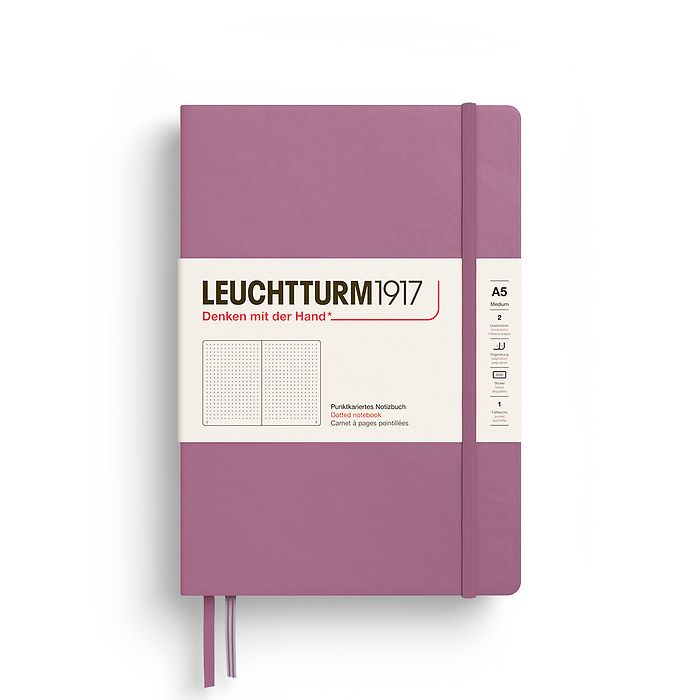 Dot Grid Journal | A5 Hardcover - DUSTY ROSE #372185-7