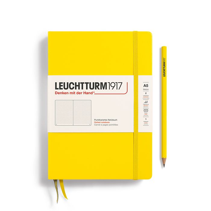 Dot Grid Journal | A5 Hardcover - LEMON #344800-7