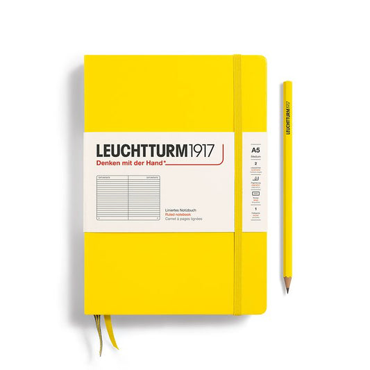 Lined Journal | A5 Hardcover -  LEMON #344798-7