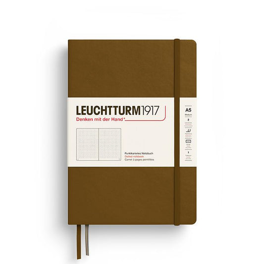 Dot Grid Journal | A5 Hardcover - SPICE BROWN #372197-7