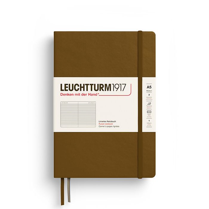 Lined Journal | A5 Hardcover - SPICE BROWN #372198-7