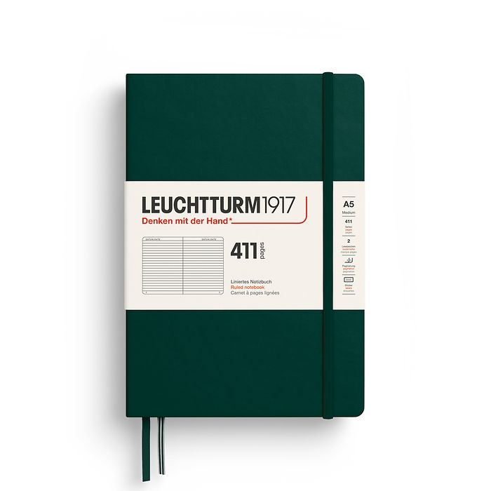 Lined Journal | 411 - FOREST GRN #372929-7