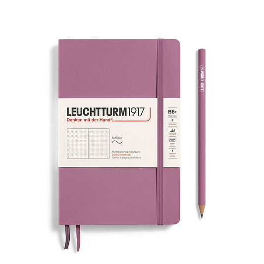 Dot Grid Journal | B6+ Paperback - DUSTY ROSE #372370-7