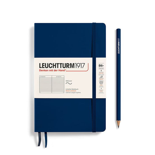 Lined Journal | B6+ Paperback - NAVY