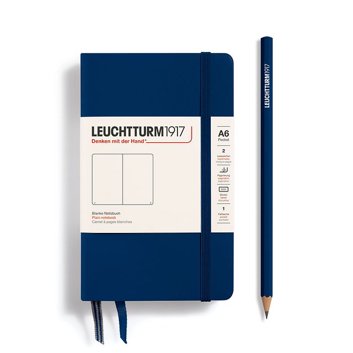 Blank Journal | A6 Pocket - NAVY #349302-7