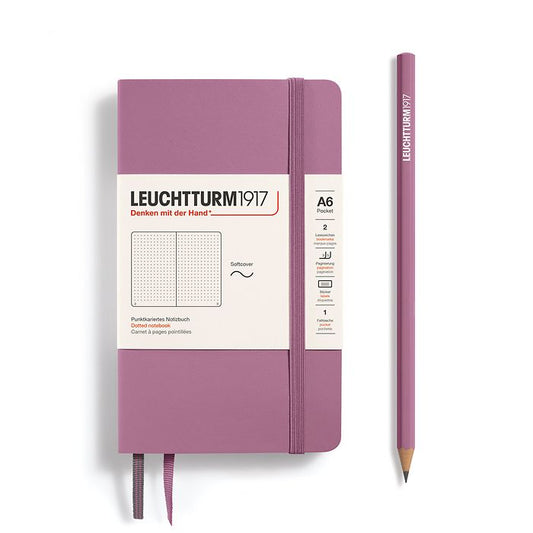 Dot Grid Journal | A6 Pocket - DUSTY ROSE #372376-7