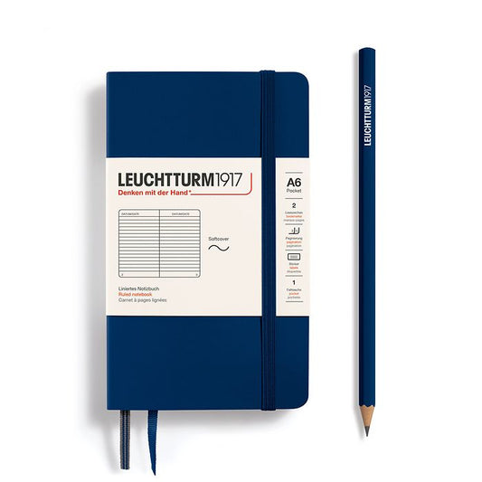 Lined Journal | A6 Pocket - NAVY #349303-7