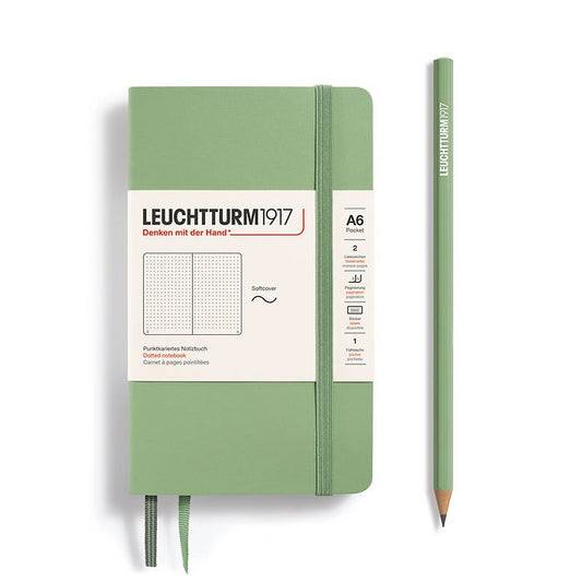 Dot Grid Journal | A6 Pocket - SAGE #363952-7