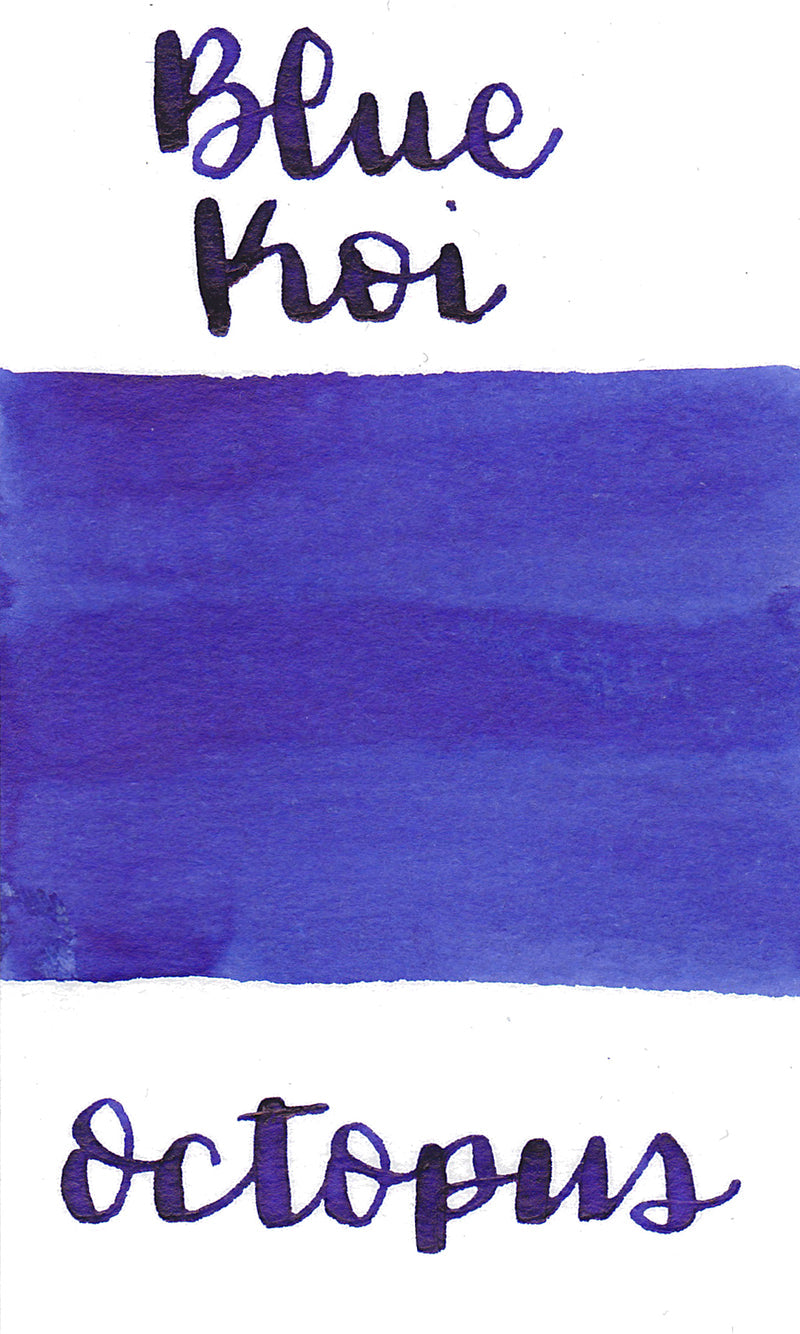 Écrire et dessiner | 414 KOI BLEU #WD-BL-025-050