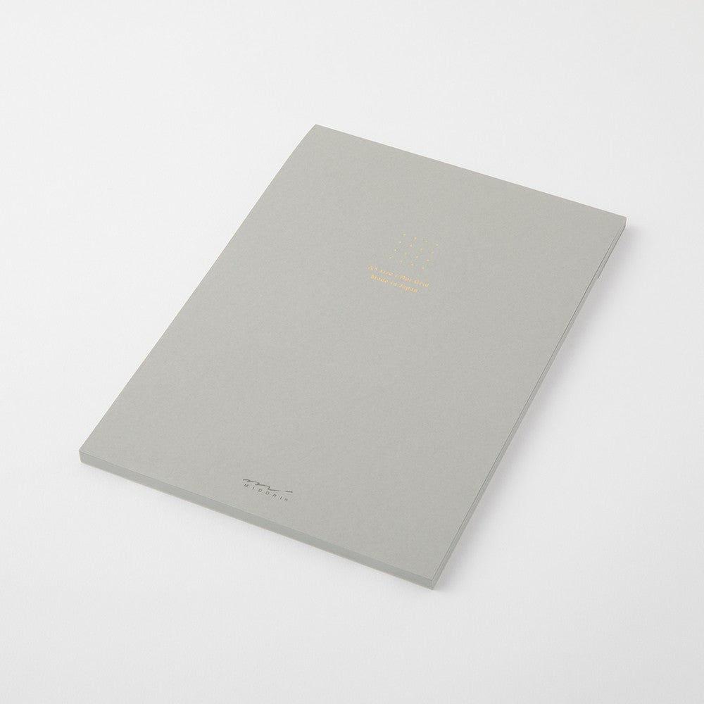 Dot Grid Notepad | A5 Coloured Paper - GREY #15336-006