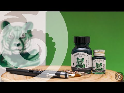 Write & Draw | 50 mL Ink Bottle - 337 GREEN TIGER #WD-GN-025-050