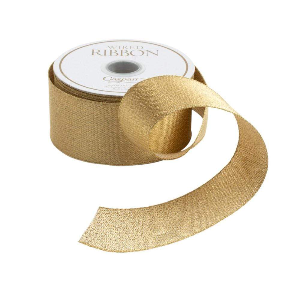 Wired Ribbon | Double Sided - GOLD #R759