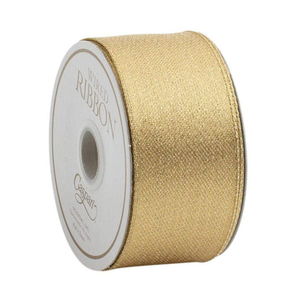 Wired Ribbon | Double Sided - GOLD #R759