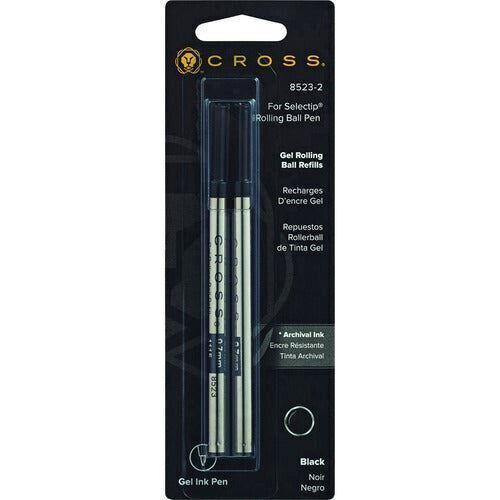 Rollerball Refill | Pack of 2 - BLACK #8523-2