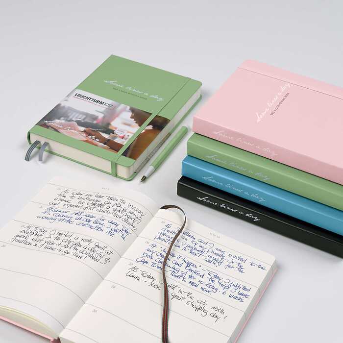 5 Year Journal | Some Lines a Day - PORT RED #368169-7