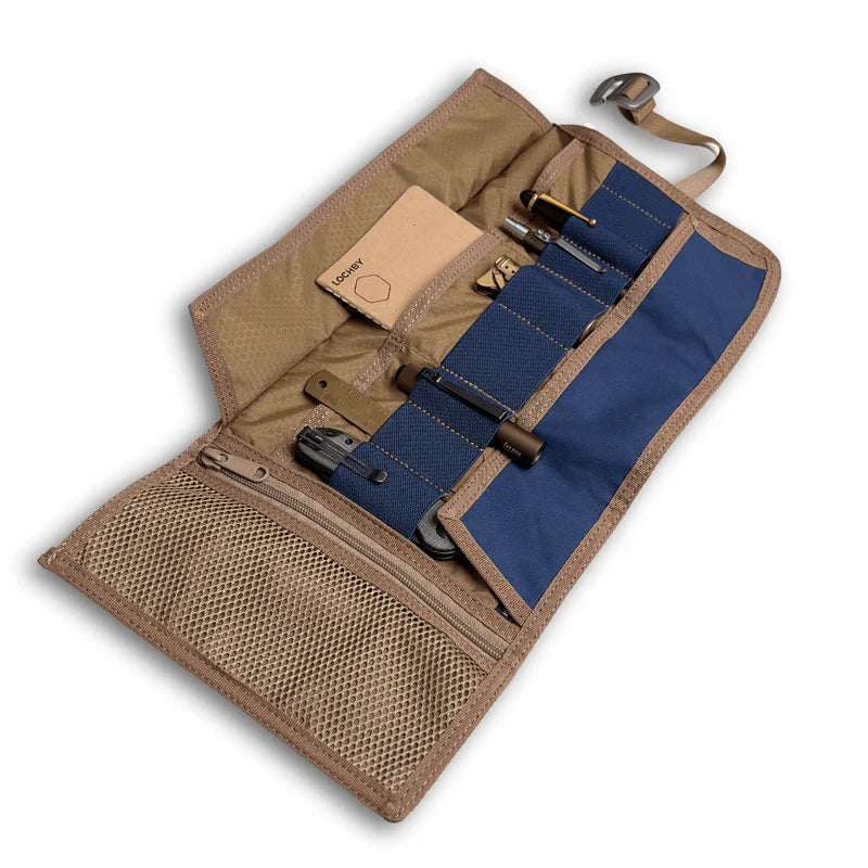 LOCHBY Tool Roll - NAVY #66723 – The Papery