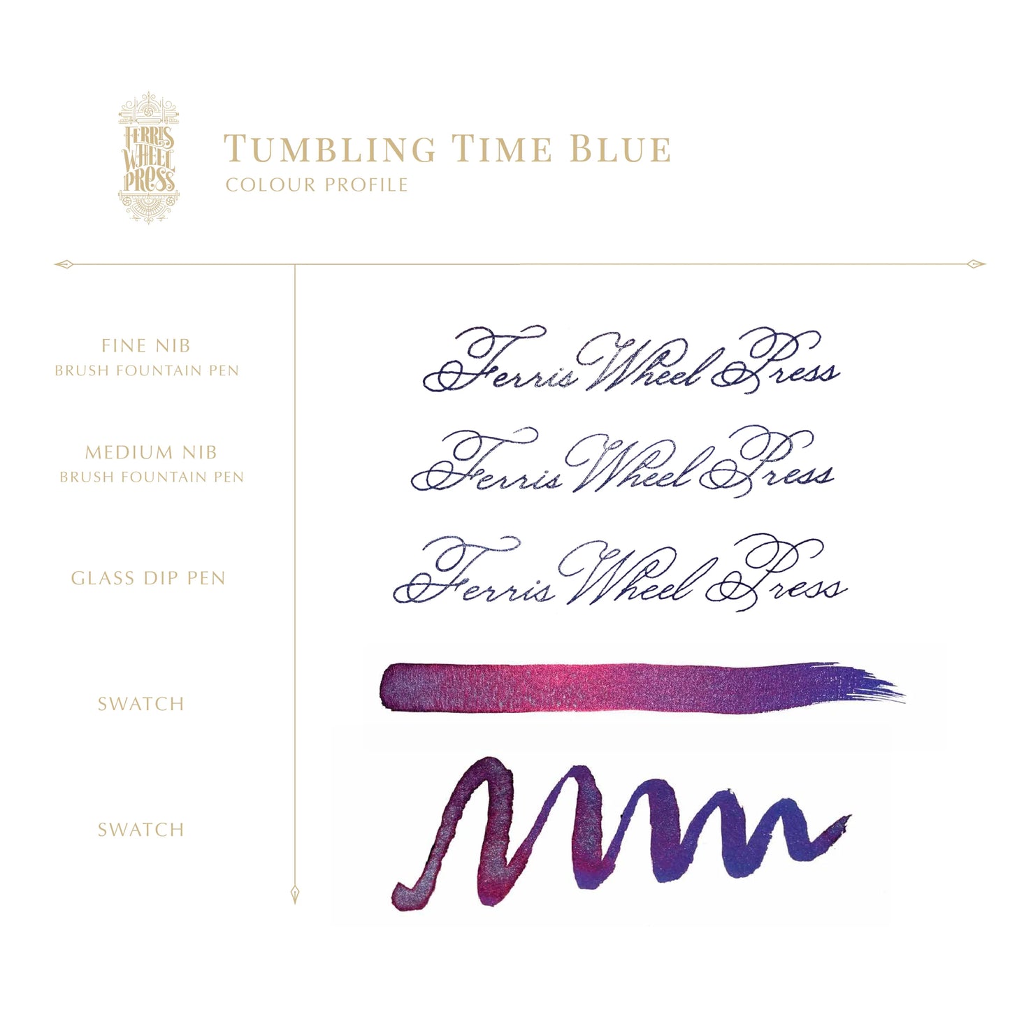Down the Rabbit Hole | TUMBING TIME BLUE #INK-20-TTB *PICK UP ONLY*