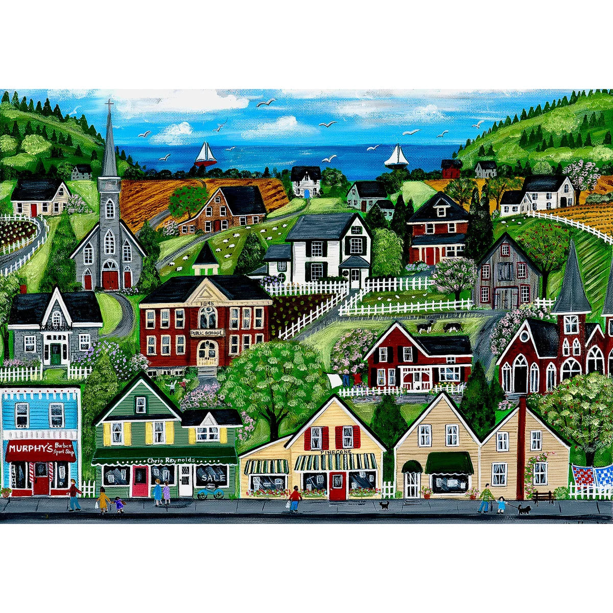 Alice Hinther Puzzle 1000 pièces « Westport » #15-103