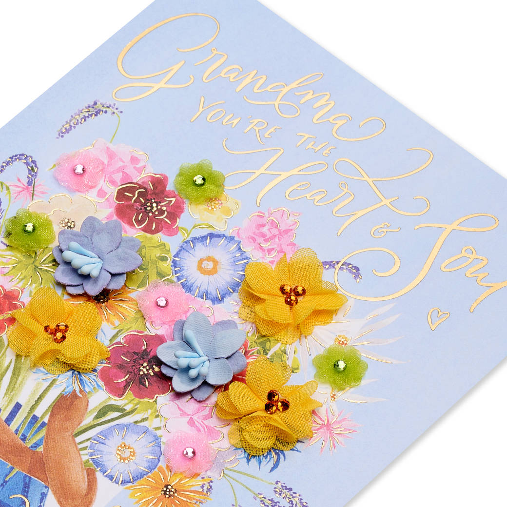 Mother's Day Card | Grandmother - 3D BOUQUET #7067367