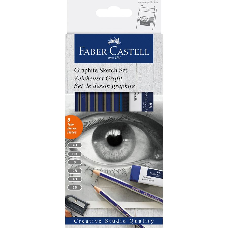 Graphite Drawing Set | Set of 8 #114000-5
