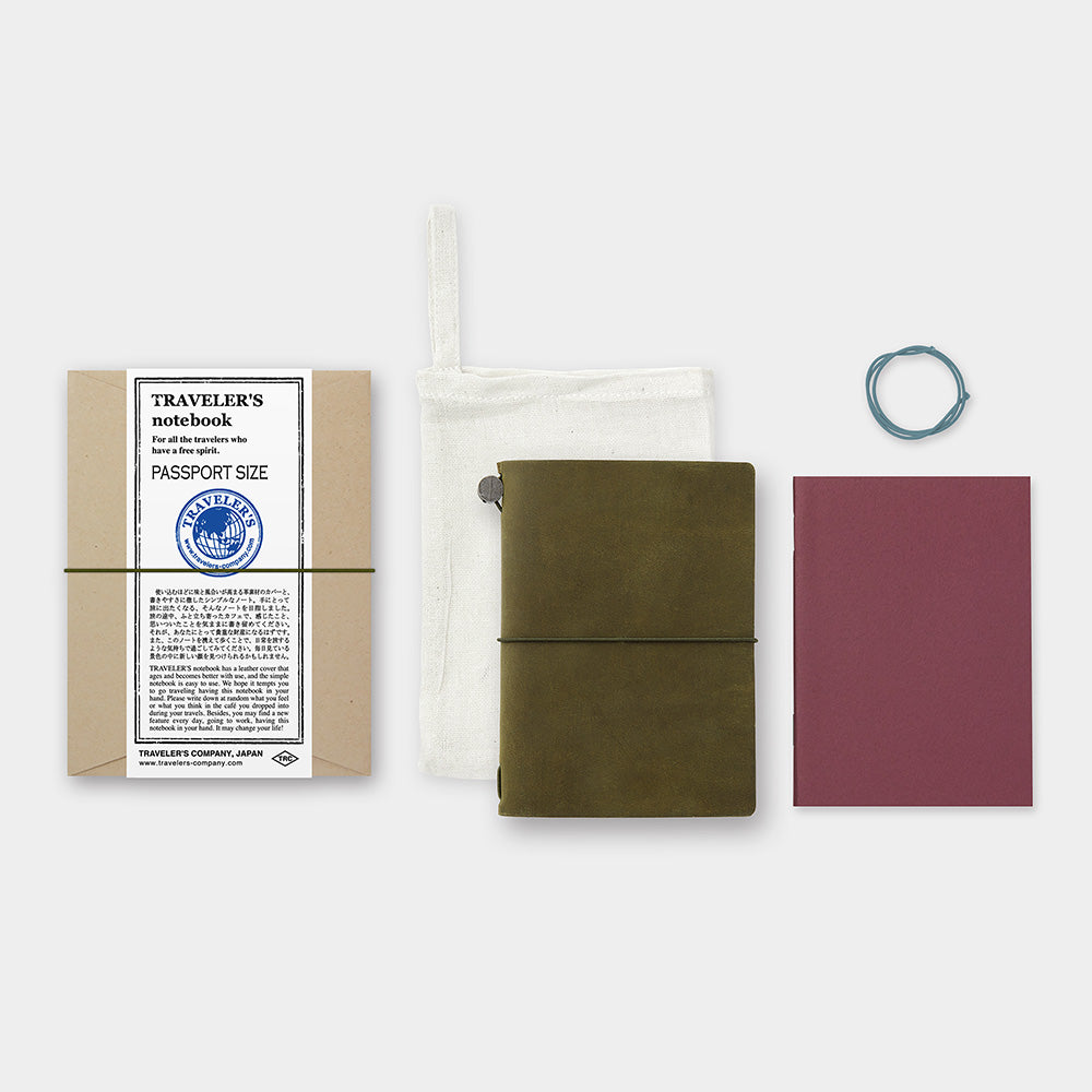 Traveler's Notebook Passport | OLIVE #15343-006