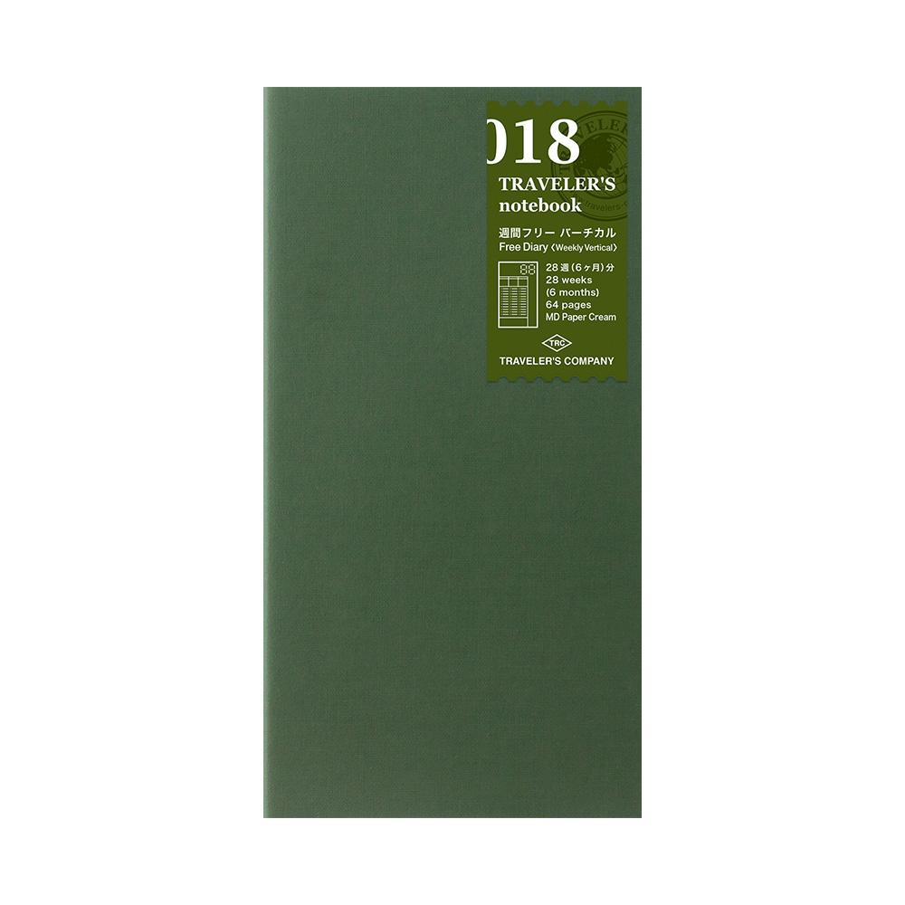 Regular Refill | 018 Free Diary - WEEKLY VERTICAL #14379-006