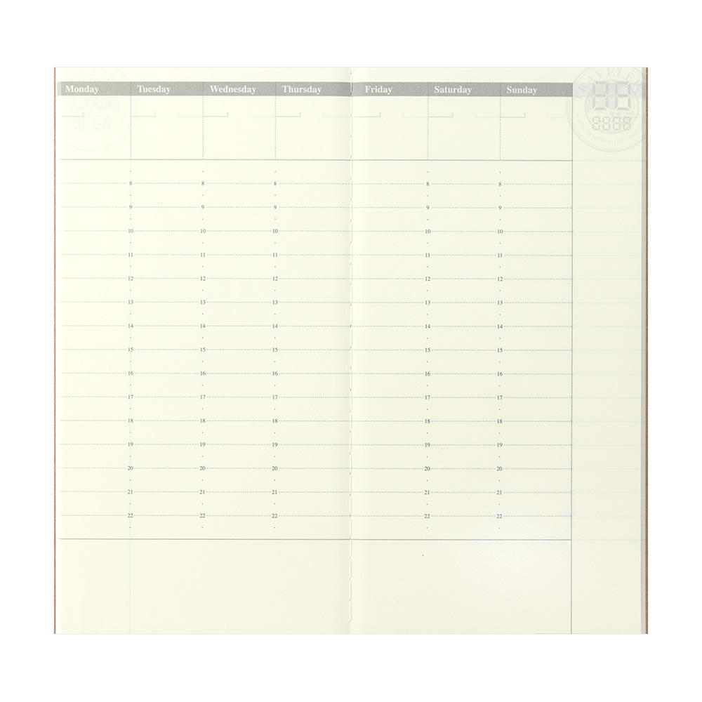 Regular Refill | 018 Free Diary - WEEKLY VERTICAL #14379-006