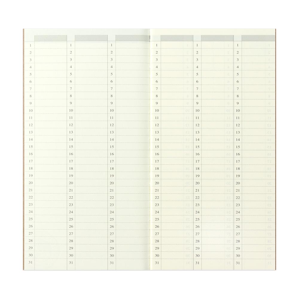 Regular Refill | 018 Free Diary - WEEKLY VERTICAL #14379-006