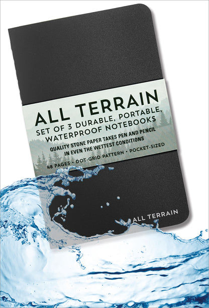 All Terrain Notebooks- Set of 3  #322852