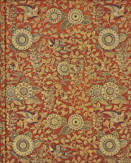 Grand journal ligné de tapisserie de tournesol #340870-2