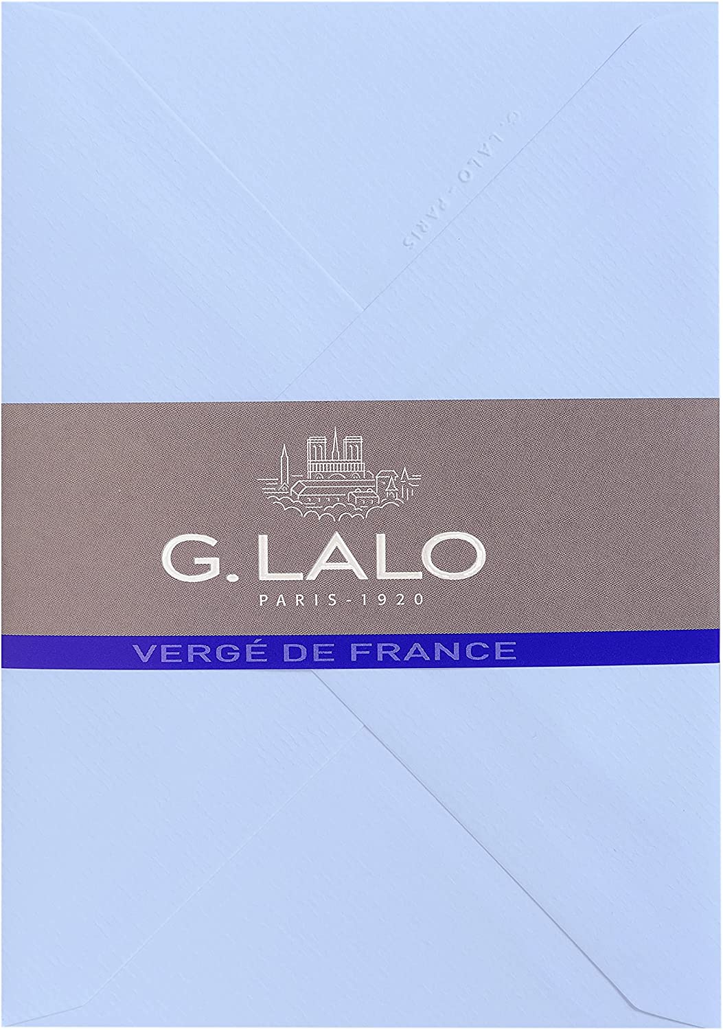 Enveloppes G. Lalo Vergé de France C6 - Bleu #21402L