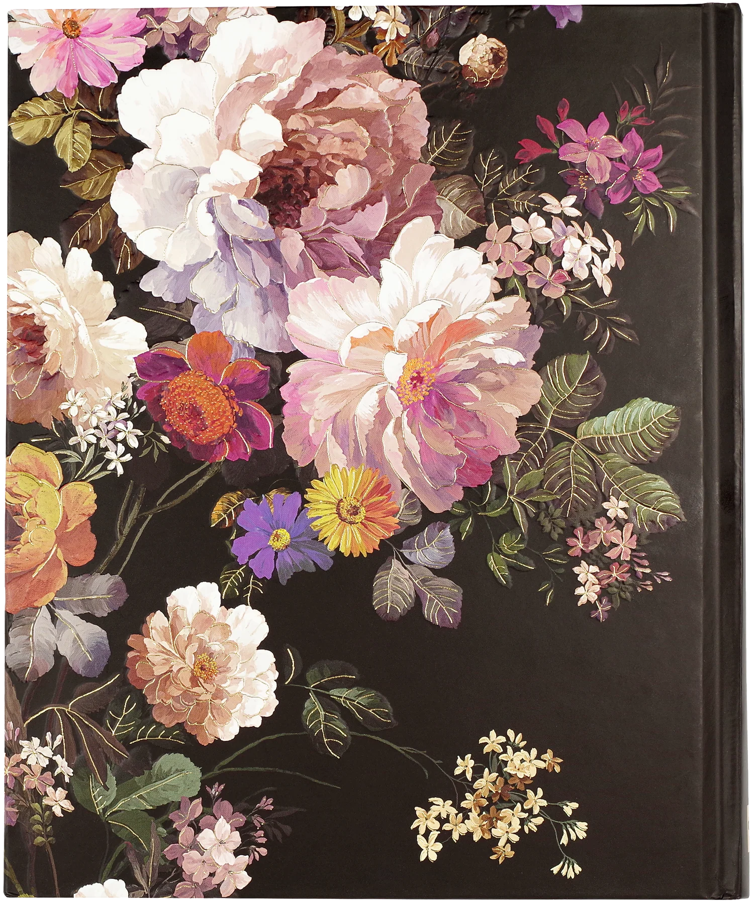 Midnight Floral Large Lined Journal   #333018-2