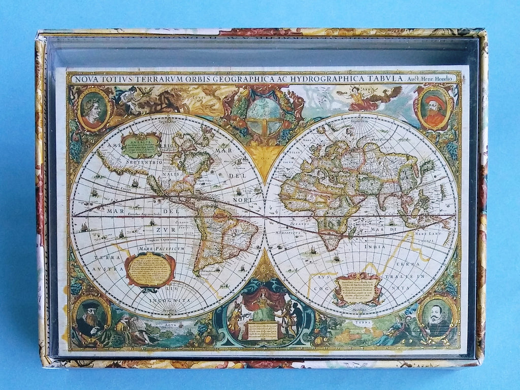 Boxed Note Cards | OLD WORLD MAP #317353-2